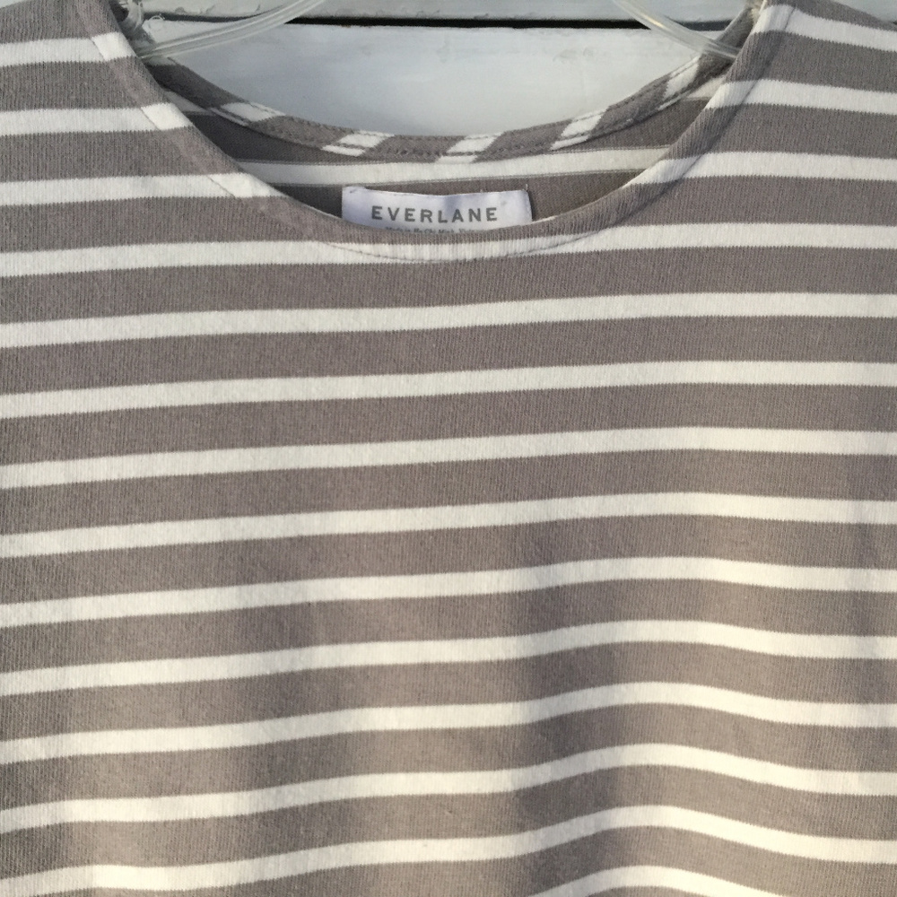 Everlane Long-Sleeve Heavyweight Tee - L